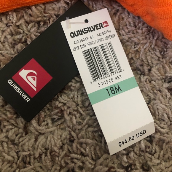 NWT Swim-set  by Quiksilver - 18 M - Picture 4 of 6